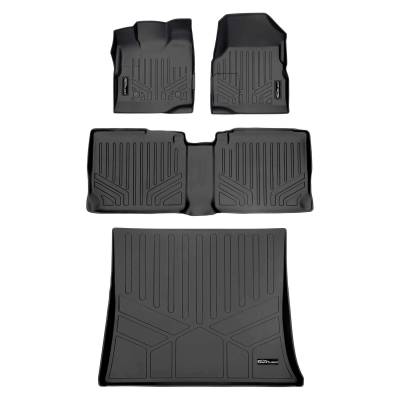 SMARTLINER - SMARTLINER SA0119/B0070/D0070 Front/Rear BLACK Floor Liners Equinox/Terrain