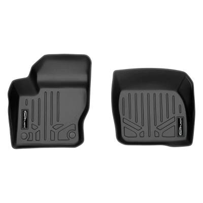 SMARTLINER - SMARTLINER SA0122 Front BLACK Floor Liners Ford Focus