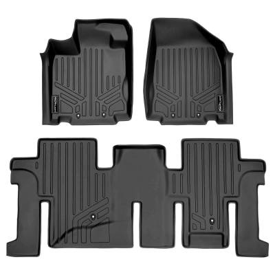 SMARTLINER - SMARTLINER SA0131/B0131 Front/Rear BLACK Floor Liners for Pathfinder/QX60
