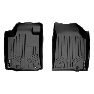 SMARTLINER - SMARTLINER SA0144 Front BLACK Floor Liners for Nissan Altima