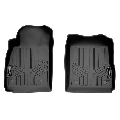 SMARTLINER - SMARTLINER SA0157 Front BLACK Floor Liners Chevy Impala