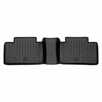 SMARTLINER - SMARTLINER SB0602 2nd Row BLACK Floor Liners for Infiniti QX50/QX55