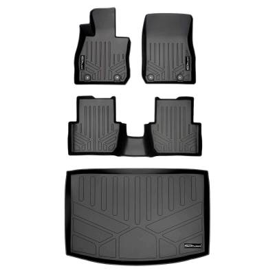 SMARTLINER - SMARTLINER SA0269/B0269/D0269 Front/Rear BLACK Floor Liners Mazda CX-3