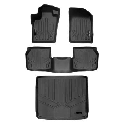 SMARTLINER - SMARTLINER SA0705/B0705/D0705 Front/Rear BLACK Floor Liners for Dodge Hornet