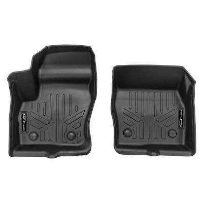 SMARTLINER - SMARTLINER SA0749 Front BLACK Floor Liners Ford Transit Connect