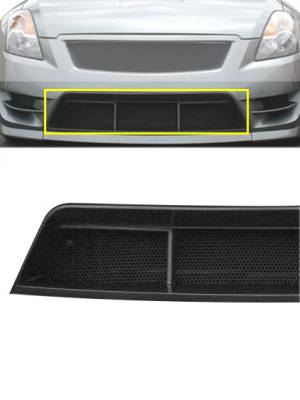 Stillen - Stillen KB12241LG Mesh Grille Insert Fascia Unpainted for 07-12 Nissan Altima