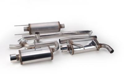 Stillen - Stillen 508295 SS Cat-Back Exhaust System for 08-13 Nissan Altima 3.5L Coupe