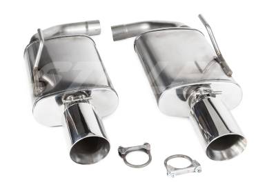 Stillen - Stillen 508321 SS Axle Back Exhaust System for 16-18 Nissan Altima 3.5/2.5 Sedan