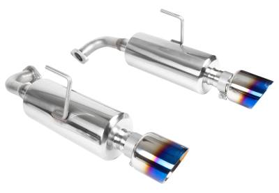 Stillen - Stillen 508323 Rear Axle Back Exhaust Burnt Tip for 19-23 Nissan Altima 2.5L AWD