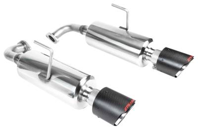 Stillen - Stillen 508324 Axle Back Exhaust Carbon Fiber Tips for 19-23 Altima 2.5L AWD