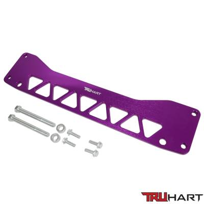 TruHart - TruHart TH-H113-PU Subframe Brace Purple for 02-06 Acura RSX 01-05 Honda Civic