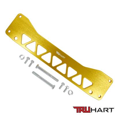 TruHart - TruHart TH-H113-GO Subframe Brace Gold for 02-06 Acura RSX & 01-05 Honda Civic