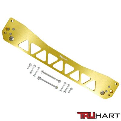 TruHart - TruHart TH-H112-GO Subframe Brace Gold for 96-00 Honda Civic