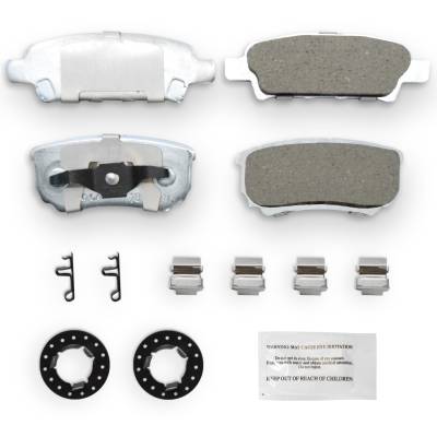 NRS Brakes - NRS Brakes NC1037 REAR Disc Brake Pad Set for Chrysler/Dodge/Jeep Mitsubishi