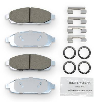 NRS Brakes - NRS Brakes NC1181 FRONT Disc Brake Pad Set for Jeep 3.0/3.7 4.7/5.7