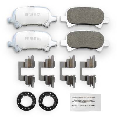 NRS Brakes - NRS Brakes NC828 REAR Disc Brake Pad Set for Toyota 2.2 2.4 3.0 3.3 3.5