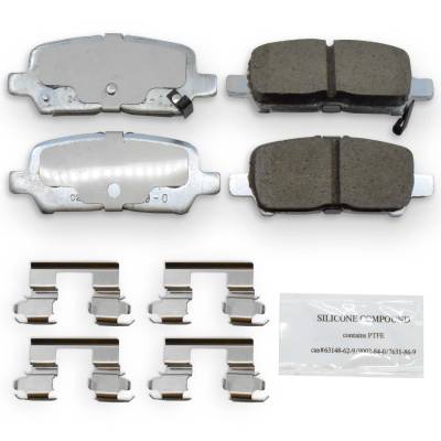NRS Brakes - NRS Brakes NC999 REAR Disc Brake Pad Set for Buick/Chevy/Pontiac