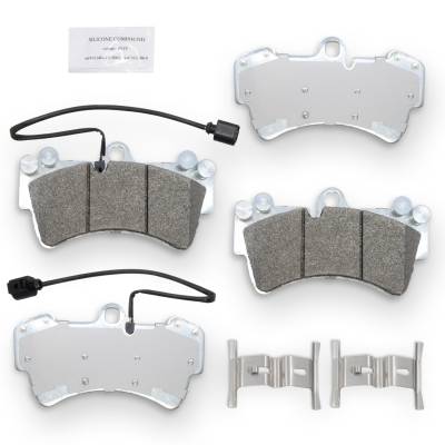 NRS Brakes - NRS Brakes NS1014 FRONT Disc Brake Pad Set for Audi Jeep Porsche Volkswagen