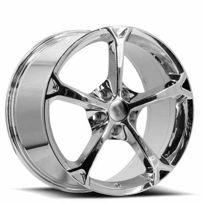 O.E. Revolution - O.E. Revolution Wheel 130 17x8.5 5x4.75 50mm Chrome 130-17855475+50C