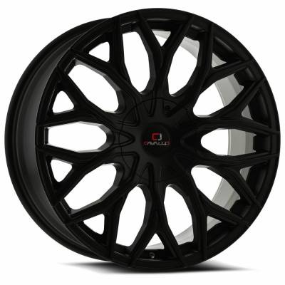Cavallo - Cavallo Wheel CLV-372085611431397+15MBM+DB CLV-37 20x8.5 6x4.5/5.5 15mm Black