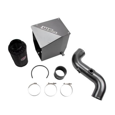 Wehrli Custom Fabrication - Wehrli WCF100194-GB 4" Intake Kit for 11-16 Duramax LML Gloss Black