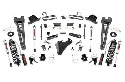Rough Country Suspension Systems - Rough Country 400358 4.5" V2 Coilover Lift Kit for 23-26 F250/F350 4WD Diesel
