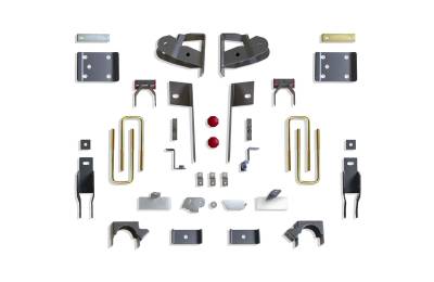 MaxTrac - MaxTrac 201940MR 4" Flip Kit for 19-25 Silverado & Sierra 1500 w/Adaptive Ride