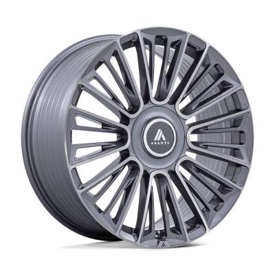 Asanti - Asanti Black AB049 PREMIER 26x10 BLANK 20mm Anthracite Brushed AB049AR26100020