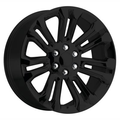Performance Replicas - Performance Replicas 205GB-2415824 PR205 24x10 6x5.5 24mm Gloss Black