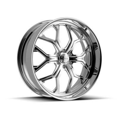 Center Line Wheels - Center Line Wheels M02 17x9 5x4.75 0mm Polished M02-17905120Q00P