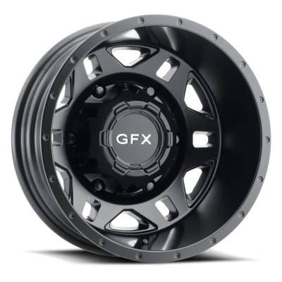 Voxx - Voxx D-106568 MV2 16x6 6-180 et-130 AWD & Dually Rear CB138.8 Matte Black