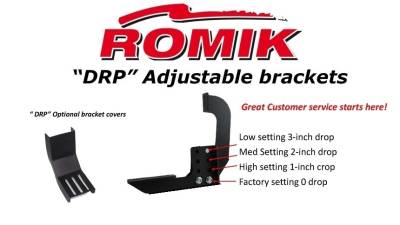 Romik - Romik 41344419 Pickup Running Board Set for 19-25 Ram 1500 Crew Cab