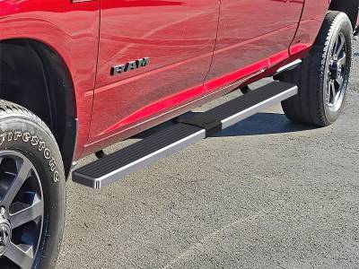 APS - APS IB04EBJ9C IStep 5" Running Boards Brushed for 10-24 Ram HD Mega