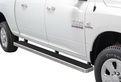 APS - APS IB04FBJ9C IStep 6" Running Boards-Brushed for 10-24 Ram HD Mega