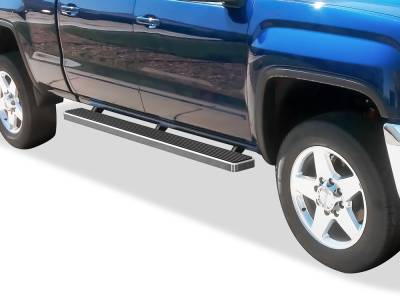 APS - APS IB03EJJ1C IStep 5" Running Boards-Brushed for 01-13 Silverado/Sierra Crew