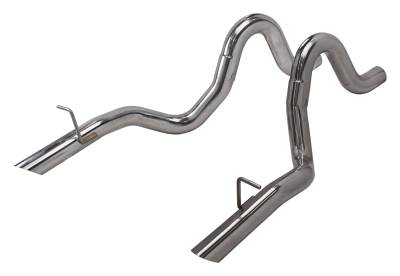 Pypes Performance Exhaust - Pypes TFM15 3" Stainless Steel Tailpipe Exhaust Kit for 86-93 Ford Mustang