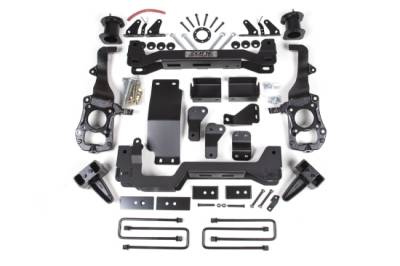 Zone Offroad - Zone Offroad ZONF103 21-24 Ford F150 w/CCD 4WD 6" Lift Kit 5" Rear Block Spacer