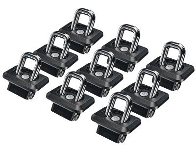 SpeedStrap - SpeedStrap 1019 Bullet Inner Bed Retractable Tie-Down Anchors 9Pc for GM