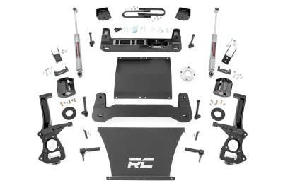 Rough Country Suspension Systems - Rough Country 6" Suspension Lift Kit 25-26 GMC Sierra 1500 RWD 111530