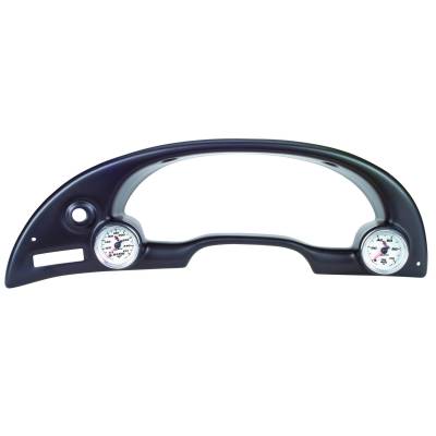 AutoMeter - AutoMeter 10003 Dual Gauge Cluster Bezel Black 2-1/16" for 94-00 Mustang SN95
