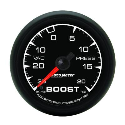 AutoMeter - AutoMeter 5907 Mechanical Vacuum/Boost Gauge 30" HG/20PSI 2-1/16"