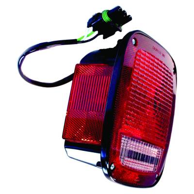 Crown Automotive Jeep Replacement - Crown Automotive 56002134 Taillight Assembly for Jeep Wrangler YJ