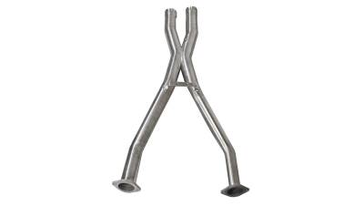 Corsa Performance - Corsa 14131 XO-Pipe Crossover Pipe-Full Length After-Cat Chevy Corvette C5
