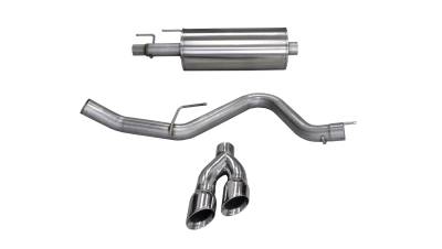 Corsa Performance - Corsa Performance 14836 Sport Cat-Back Exhaust System for 15-20 F150