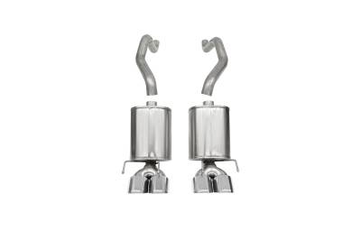 Corsa Performance - Corsa Performance 21011 Sport Axle-Back Exhaust System for 09-13 Corvette