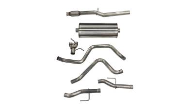 Corsa Performance - Corsa Performance 21033 Sport Cat-Back Exhaust System