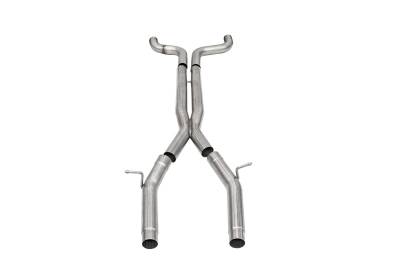 Corsa Performance - Corsa Performance 21085 Cat Connect 3.0' Exhaust X-Pipe for 16-24 Camaro SS ZL1