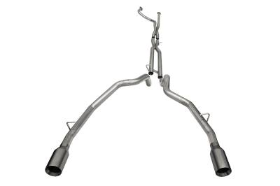 Corsa Performance - Corsa Performance 21190GNM Baja Cat-Back Exhaust System for 21-22 1500
