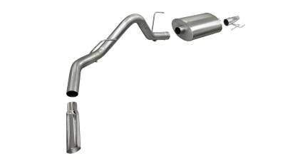 Corsa Performance - Corsa Performance 24392 Sport Cat-Back Exhaust System for 11-14 F150