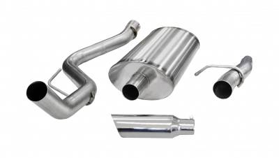 Corsa Performance - Corsa Performance 24393 Sport Cat-Back Exhaust System for 11-14 F150